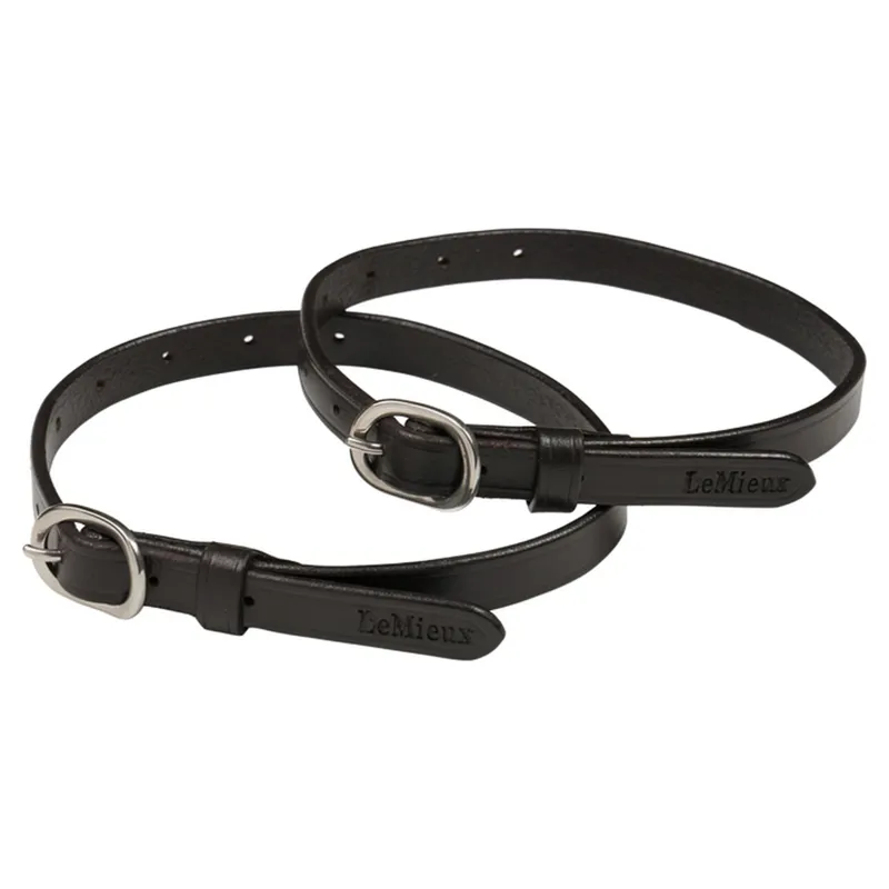 LeMieux Leather Spur Straps - Brown