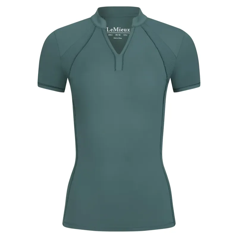LeMieux Lisa Mesh Women's Short Sleeve Base Layer - Jungle-1