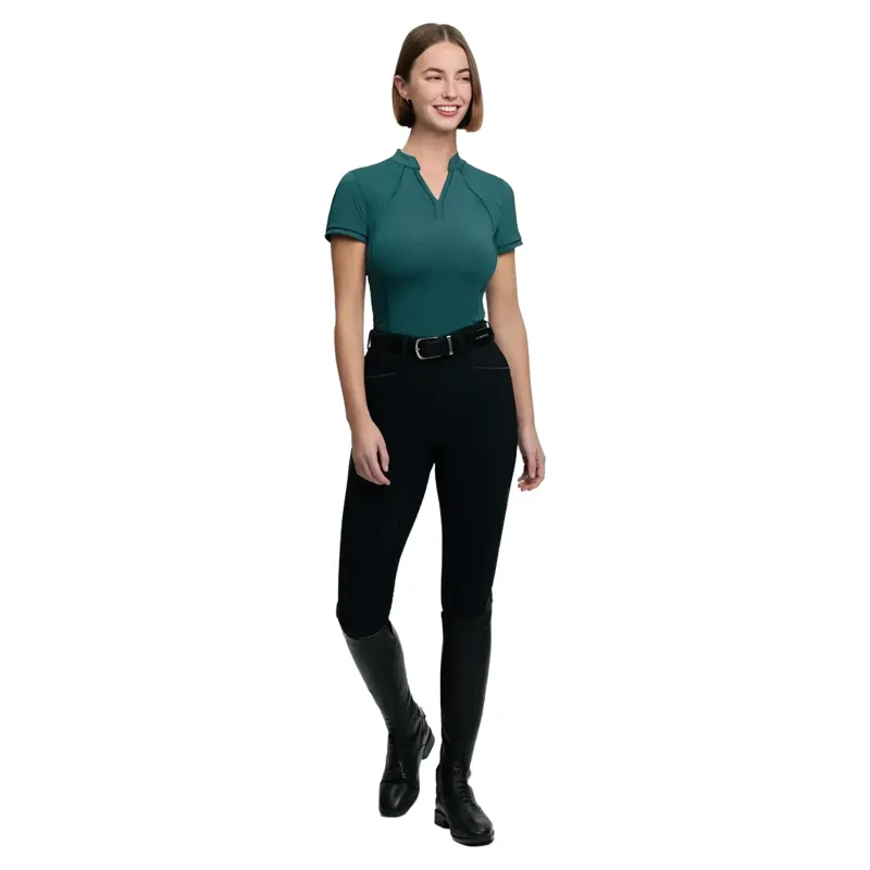 LeMieux Lisa Mesh Women's Short Sleeve Base Layer - Jungle-2