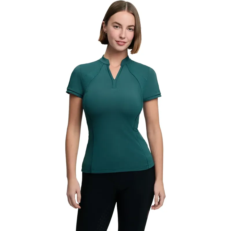 LeMieux Lisa Mesh Women's Short Sleeve Base Layer - Jungle