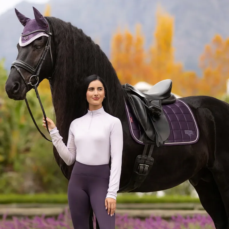 LeMieux Loire Classic Dressage Pad - Juniper-1