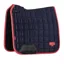LeMieux Loire Classic Dressage Saddle Pad - Navy/Cranberry