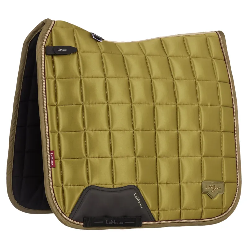 LeMieux Loire Classic Dressage Square Saddle Pad - Gooseberry