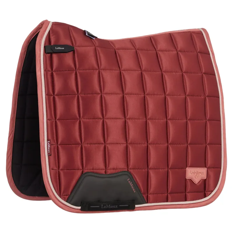 LeMieux Loire Classic Dressage Square Saddle Pad - Russet