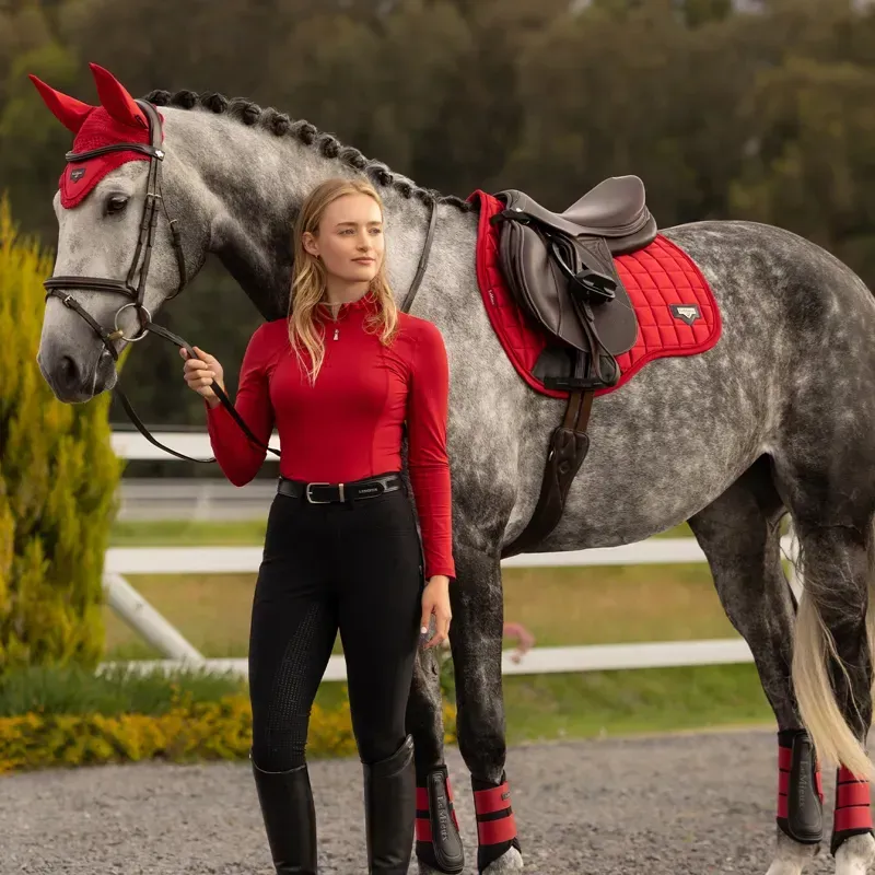 LeMieux Loire Classic All Purpose Square - Chilli-2
