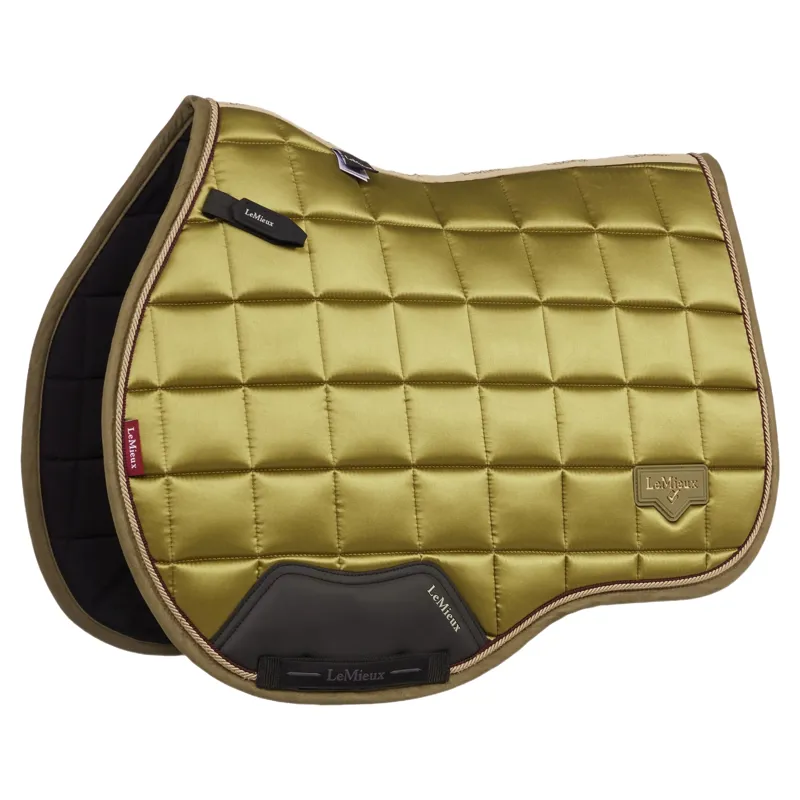 LeMieux Loire GP Square Saddle Pad - Gooseberry