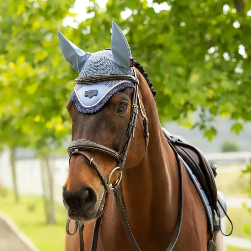 LeMieux Loire Fly Hood - Powder Blue-1