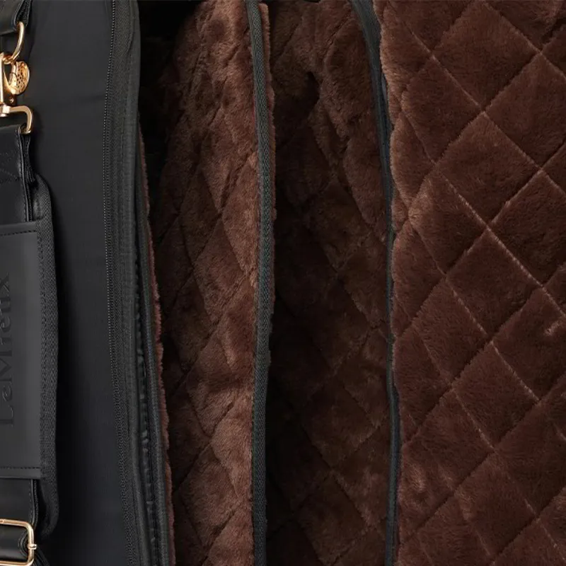 LeMieux Luxe Boot Bag - Black-2