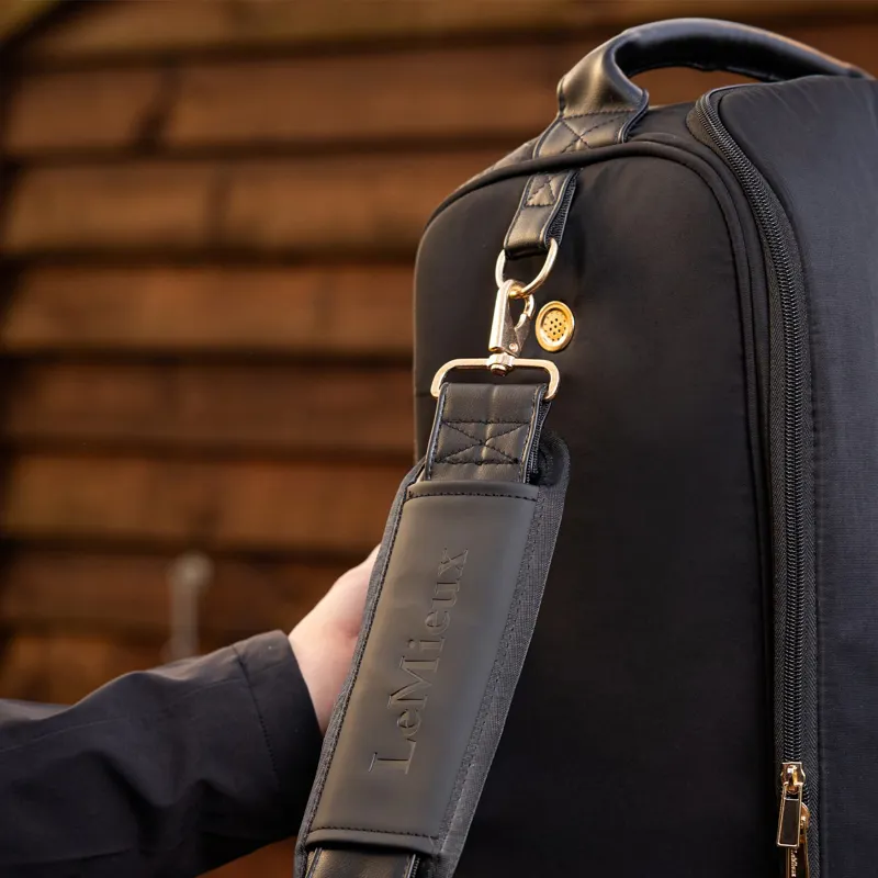 LeMieux Luxe Boot Bag - Black-3