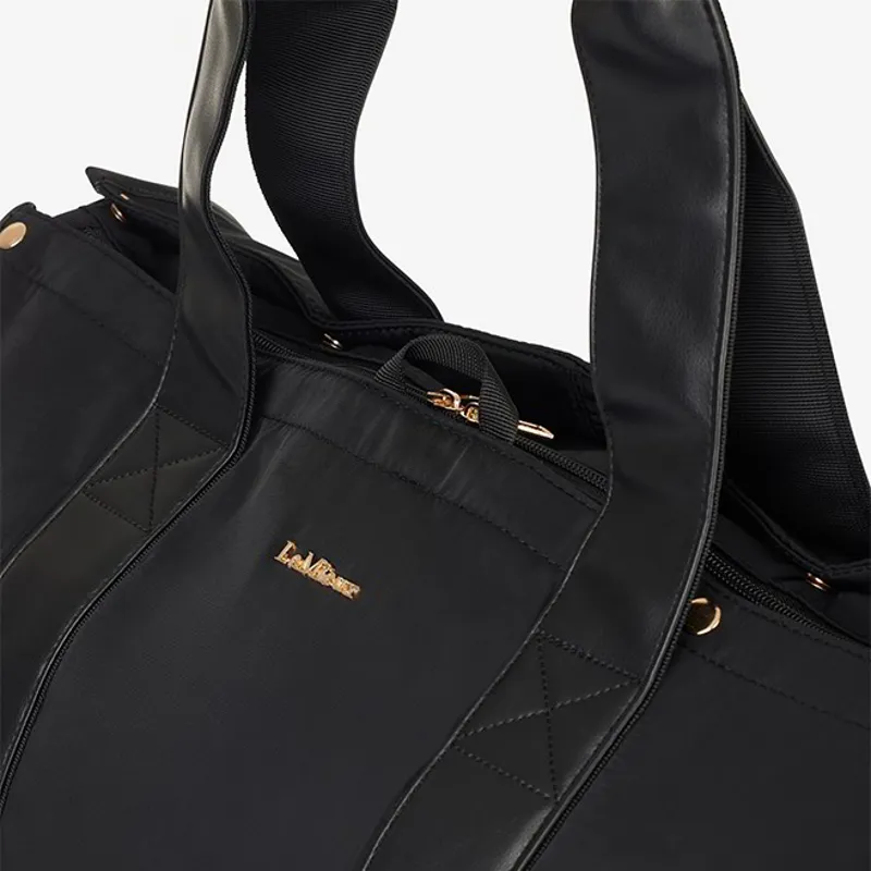 LeMieux Luxe Show Coat Duffel Bag - Black-6