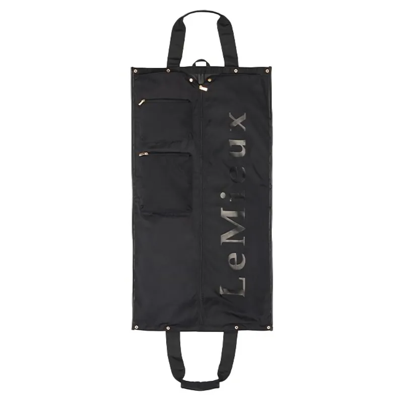 LeMieux Luxe Show Coat Duffel Bag - Black-9