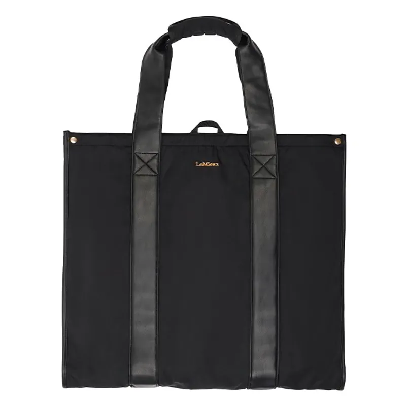 LeMieux Luxe Show Coat Duffel Bag - Black-3