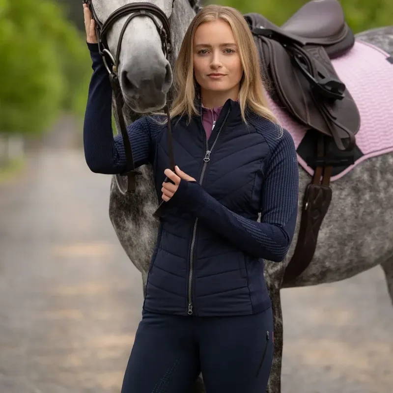 LeMieux Maddie Women's Hybrid Jacket - Navy