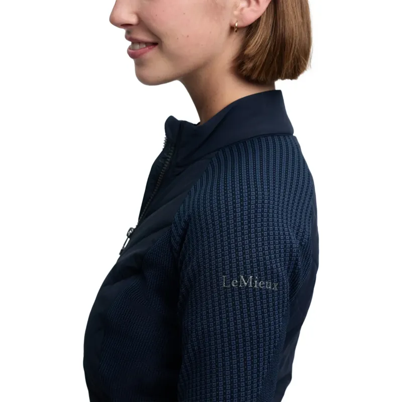 LeMieux Maddie Women's Hybrid Jacket - Navy-3