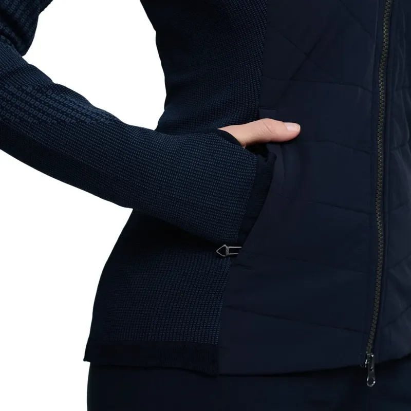 LeMieux Maddie Women's Hybrid Jacket - Navy-4