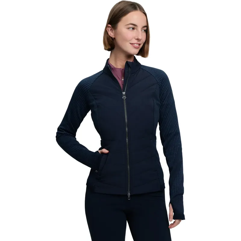 LeMieux Maddie Women's Hybrid Jacket - Navy-5