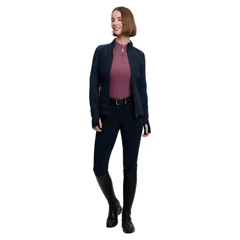 LeMieux Maddie Women's Hybrid Jacket - Navy-7