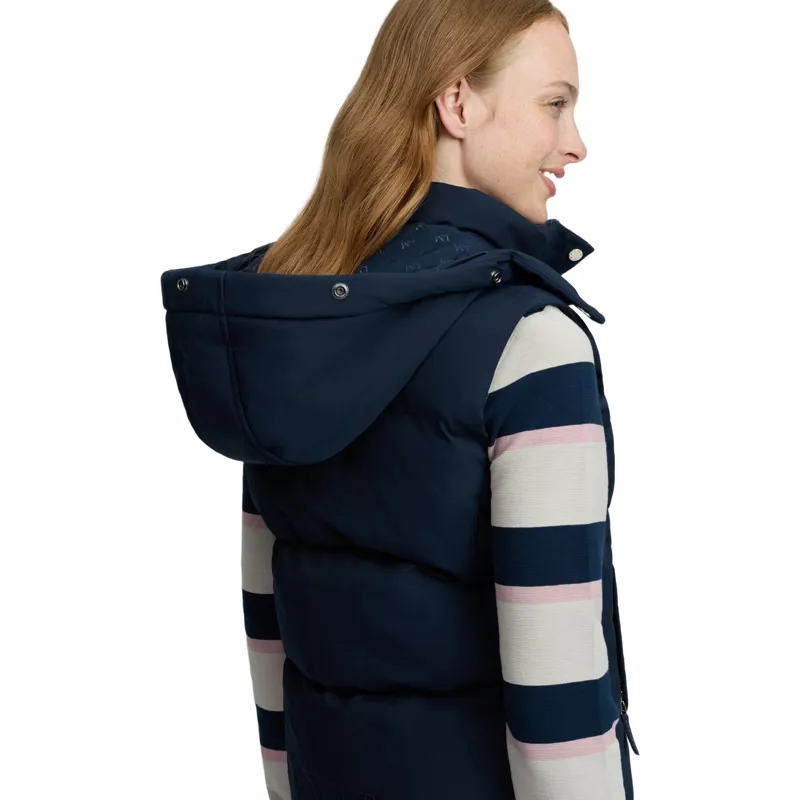 LeMieux Margot Womens Hooded Vest - Navy-4