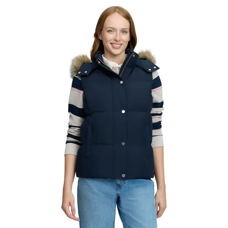 LeMieux Margot Womens Hooded Vest - Navy