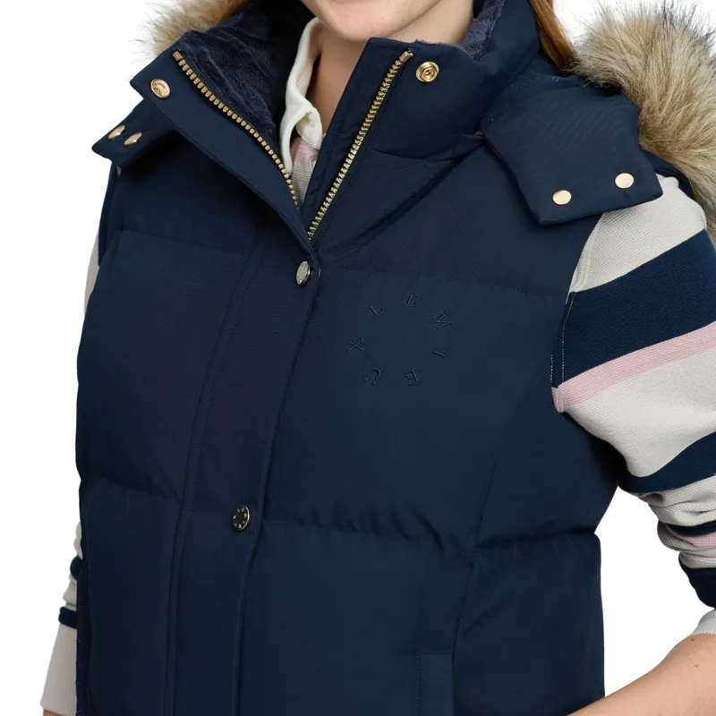 LeMieux Margot Womens Hooded Vest - Navy-10