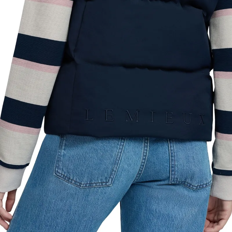 LeMieux Margot Womens Hooded Vest - Navy-8