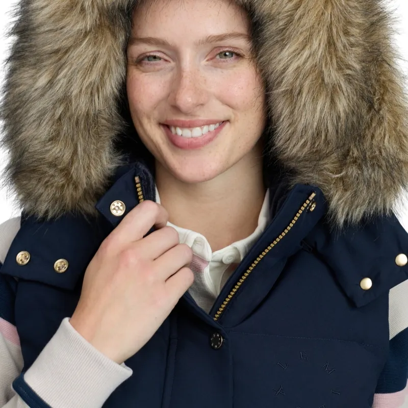 LeMieux Margot Womens Hooded Vest - Navy-7