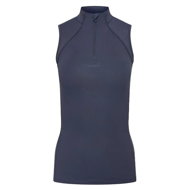 LeMieux Maria Mesh Womens Sleeveless Base Layer - Dusk Blue-1