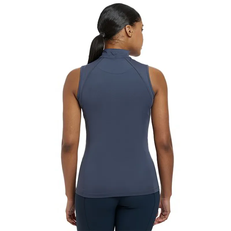 LeMieux Maria Mesh Womens Sleeveless Base Layer - Dusk Blue-2