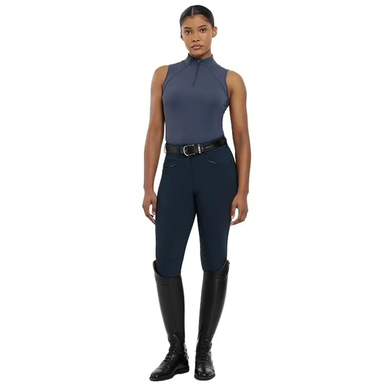 LeMieux Maria Mesh Womens Sleeveless Base Layer - Dusk Blue-3