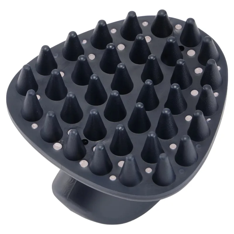 LeMieux Massage Brush - Navy-1