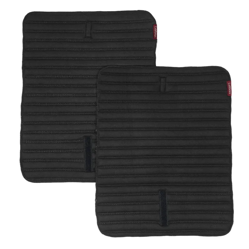 LeMieux Memory Foam Bandage Pads - Black-2