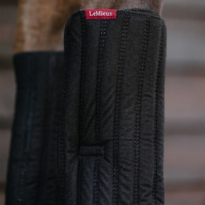 LeMieux Memory Foam Bandage Pads - Black-3