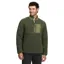 LeMieux Mens Borg Quarter Zip Fleece - Olive
