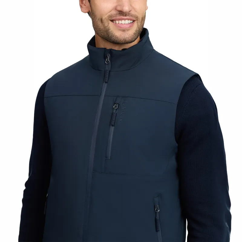 LeMieux Men's Mid Weight Insulated Vest - Navy-4