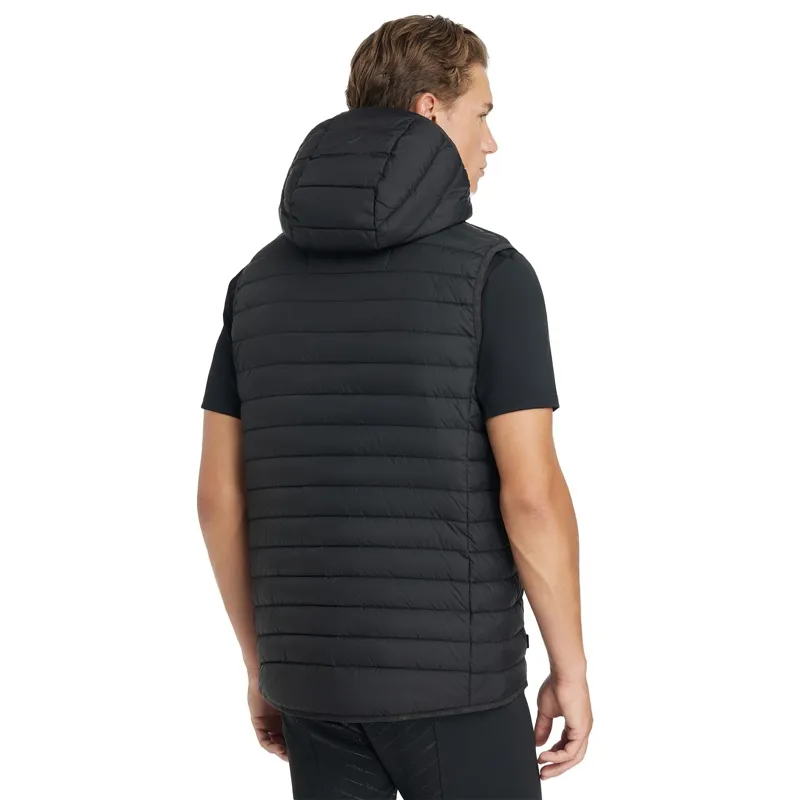 LeMieux Mens Hooded Puffer Vest - Black-2