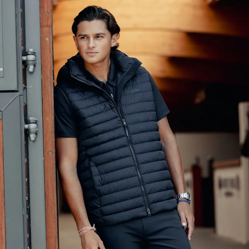 LeMieux Men's Hooded Puffer Vest - Navy-5