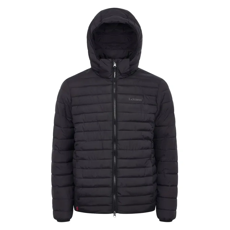 LeMieux Men's Hooded Puffer Jacket - Black-4