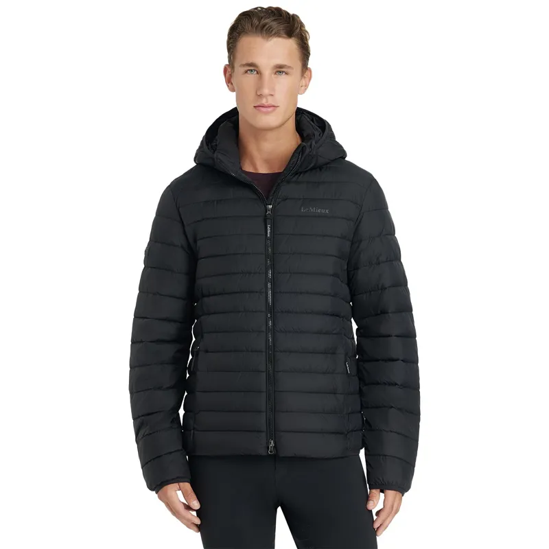 LeMieux Men's Hooded Puffer Jacket - Black