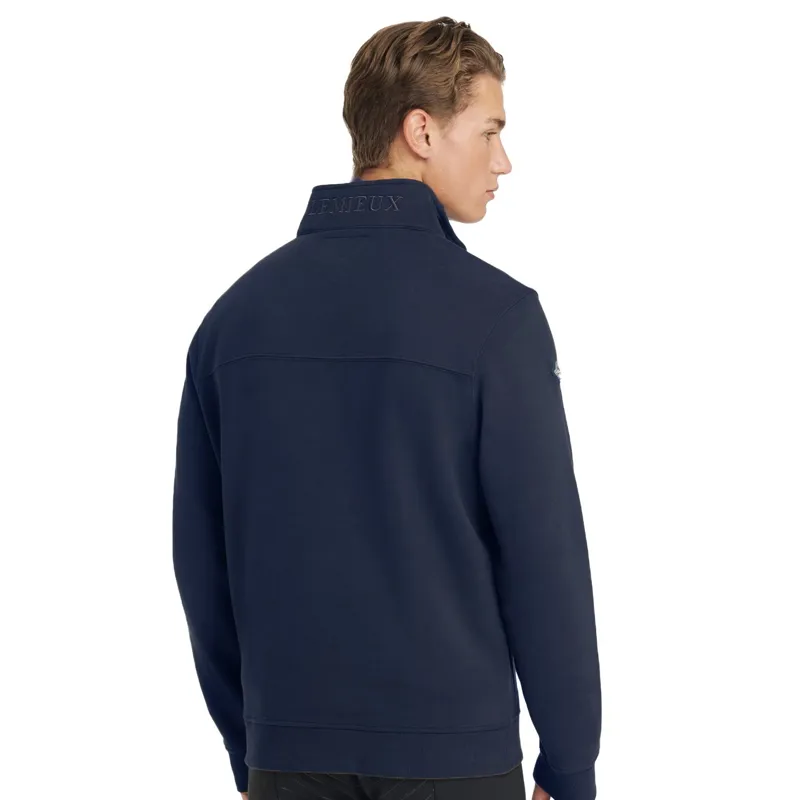 LeMieux Men's Quarter Zip Neck Sweatshirt - Navy-1