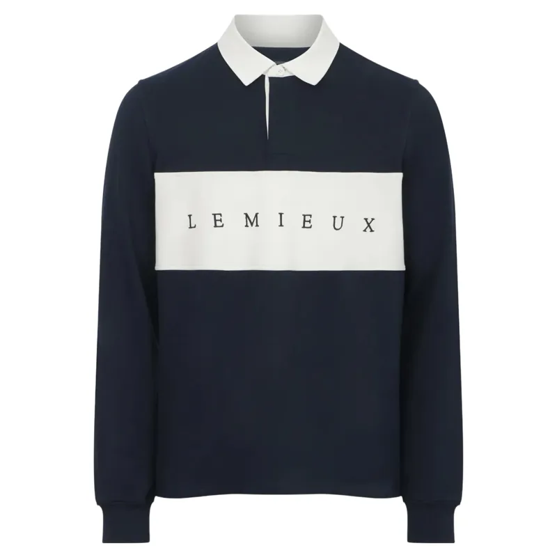 LeMieux Men's Rugby Shirt - Navy-2