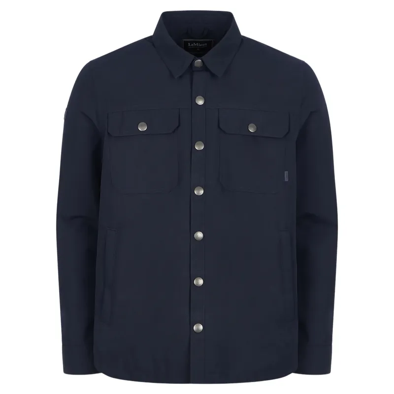 LeMieux Mens Water-Resistant Shacket - Navy-2