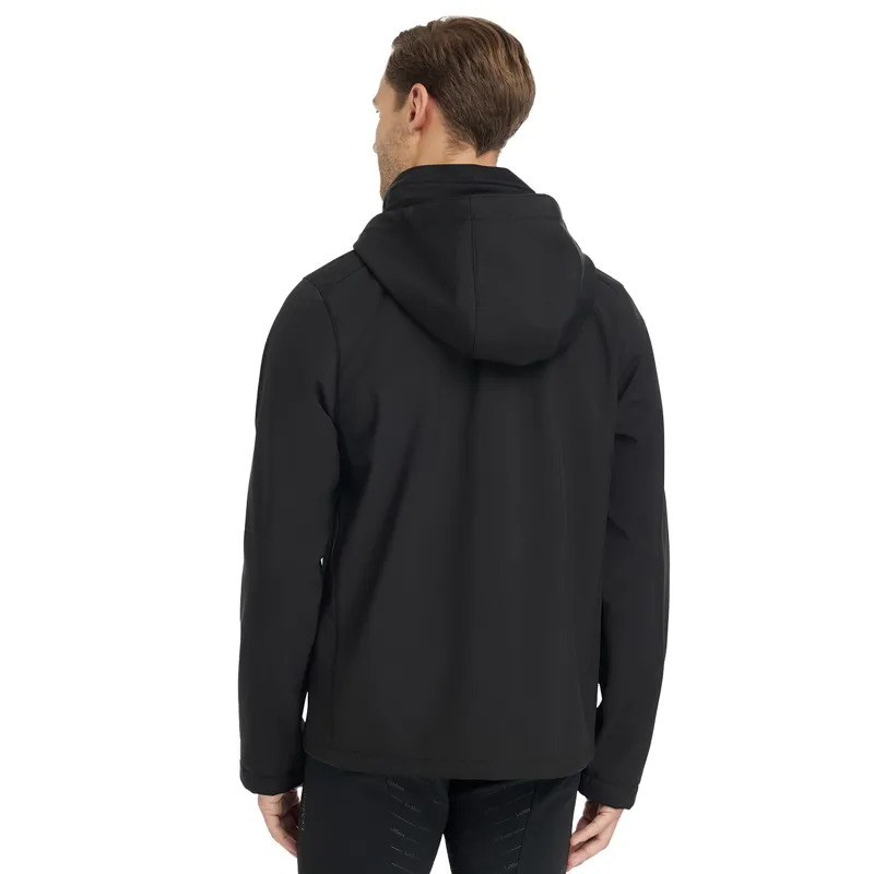 LeMieux Men's Water-Resistant Softshell Jacket - Black-3