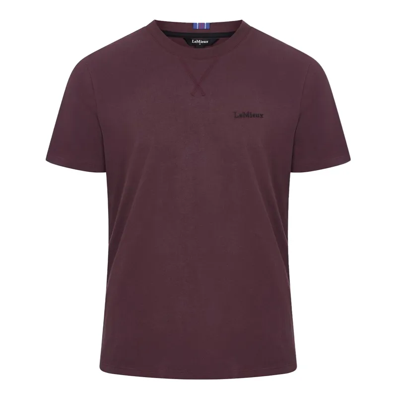 LeMieux Men's Tee - Damson-2