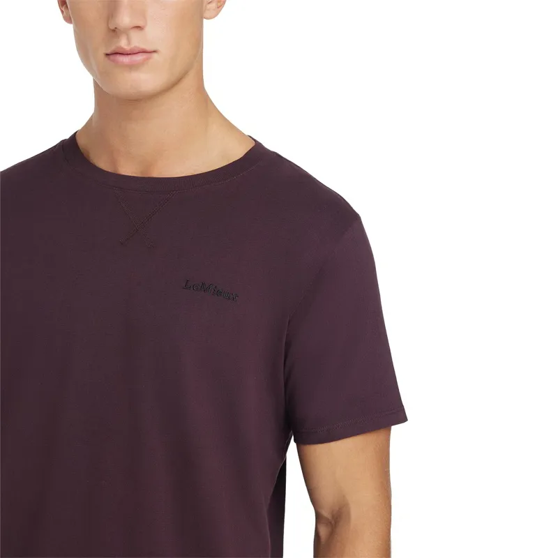 LeMieux Men's Tee - Damson-3