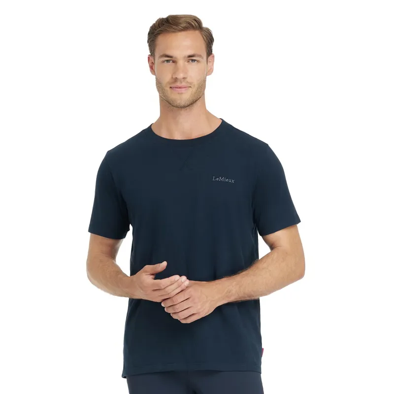 LeMieux Men's Tee - Navy-3