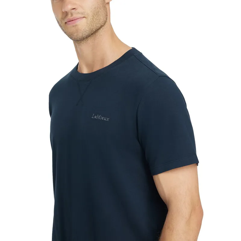 LeMieux Men's Tee - Navy-4