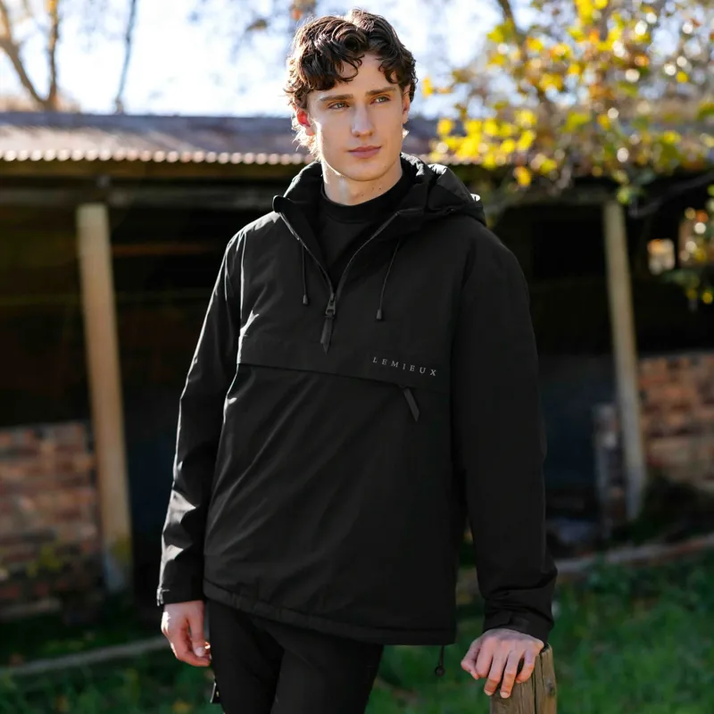 LeMieux Mens Waterproof Anorak - Black-5