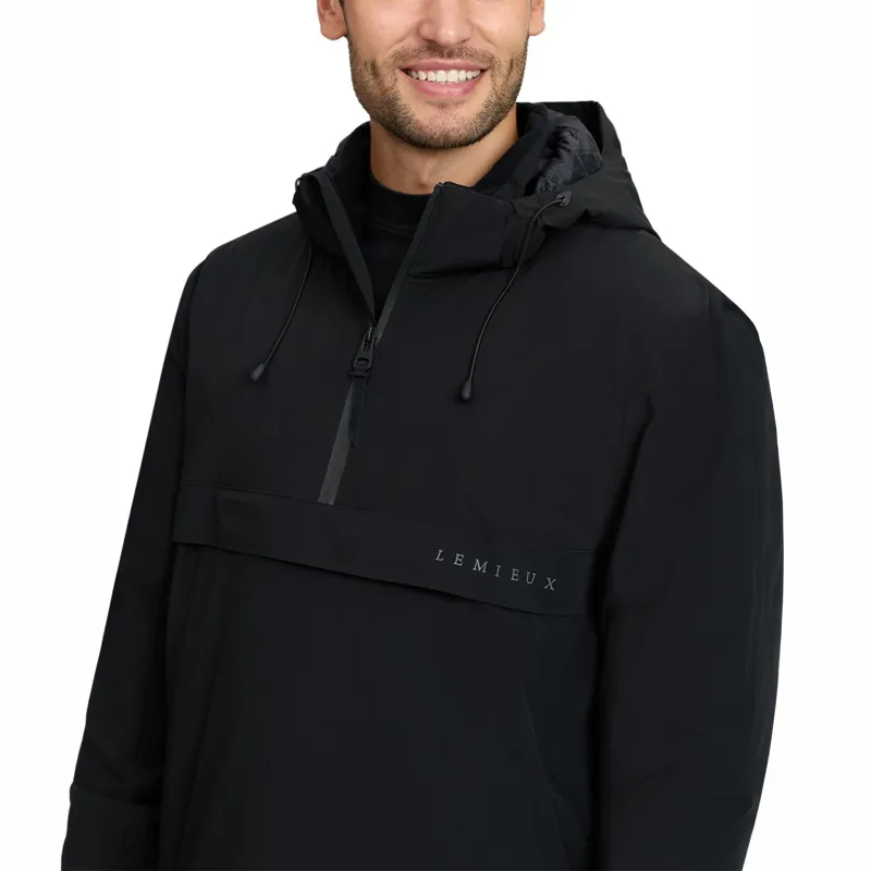 LeMieux Mens Waterproof Anorak - Black-3