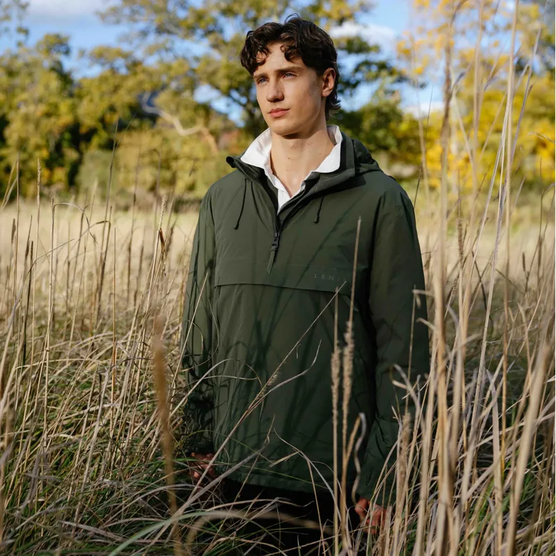 LeMieux Men's Waterproof Anorak - Olive-1