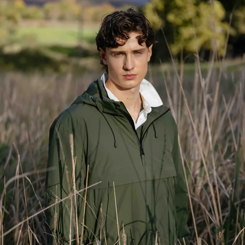 LeMieux Men's Waterproof Anorak - Olive-8